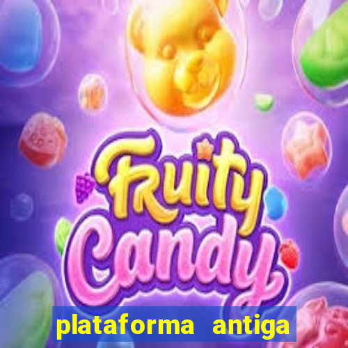 plataforma antiga de jogos